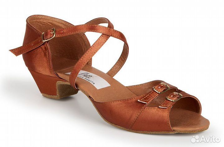 Обувь рейт.д/дев. oR315(23,5) сатин с дл.рем.и 2-я