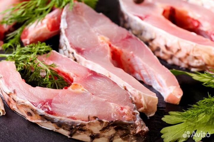 Стейки рыбы