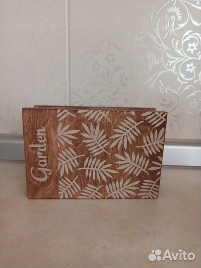 Салфетницы из дерева