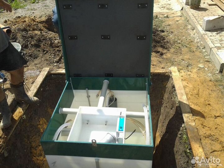 Септик эко Green 4 без откачки