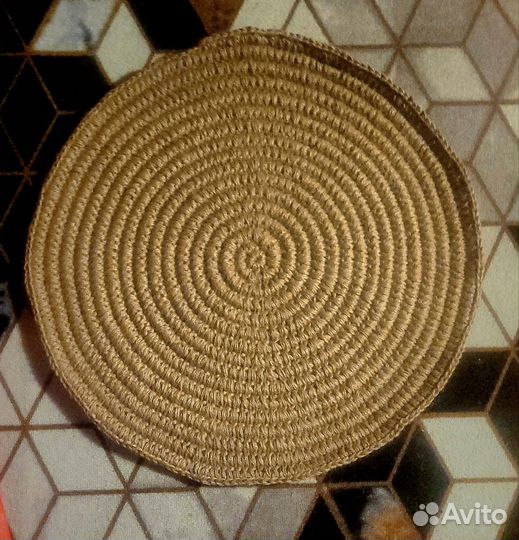 Ковер джутовый