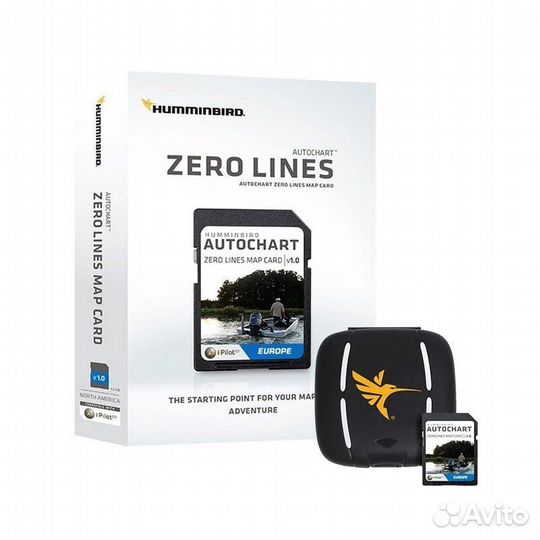 Карта глубин для humminbird (Zeroline Europe)