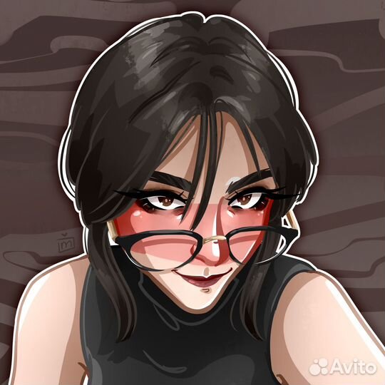 Портрет, Иллюстрации, Аватар, Стикеры