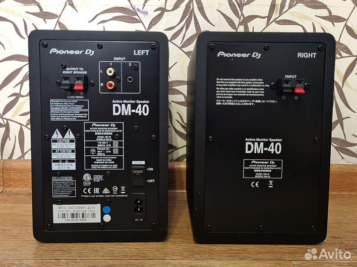 Студийные мониторы Pioneer DJ DM - 40