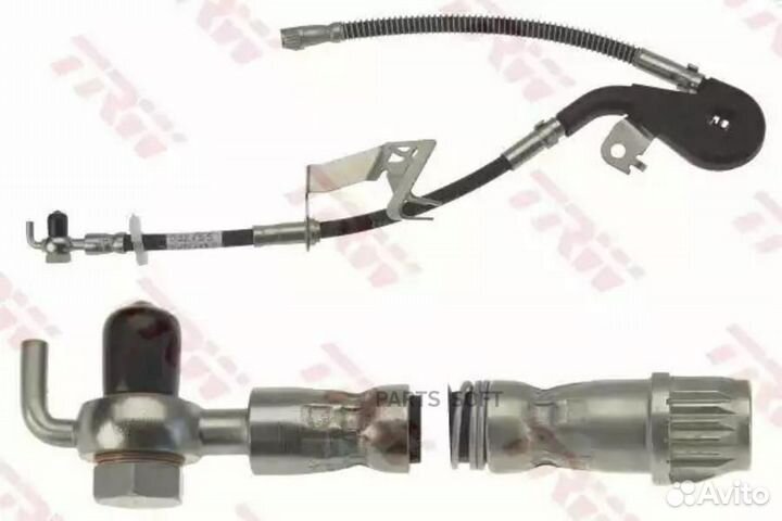 Шланг торм передн прав Citroen C5 Peugeot 407 PHD1