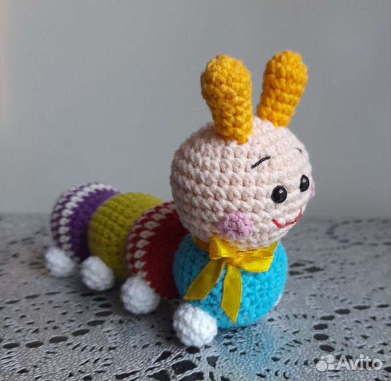 Гусеница игрушка