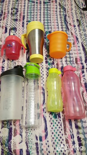 Кружки и бутылки новые и б/у