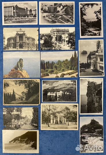 Виды городов и другие открытки с начала 20 века