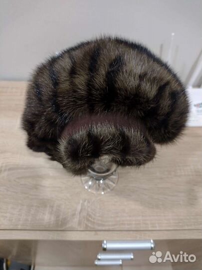 Берет женский норковый