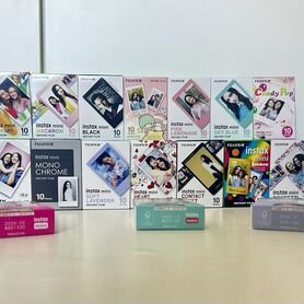 Картриджи instax mini цветные рамки