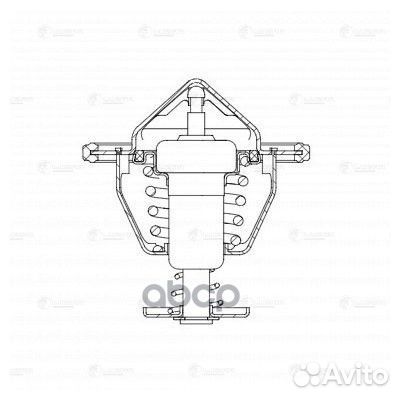 Термостат для а/м Lifan X60 (11) 1.8i (82С)