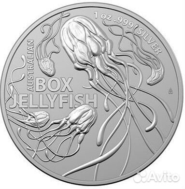 Серебряная монета 