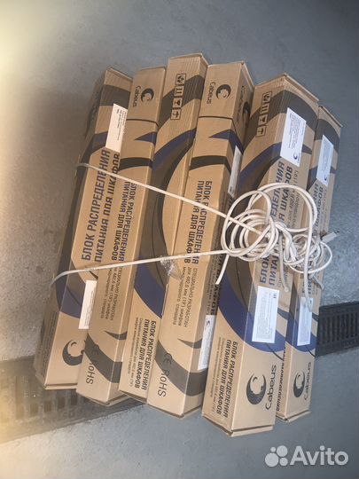 Блок розеток Cabeus PDU-9P-2EU. 16А. Новые. 18шт