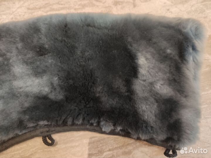 Меховой воротник из цыгейки