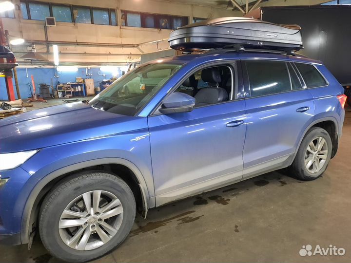 Автобокс на крышу и багажник Skoda Kodiaq