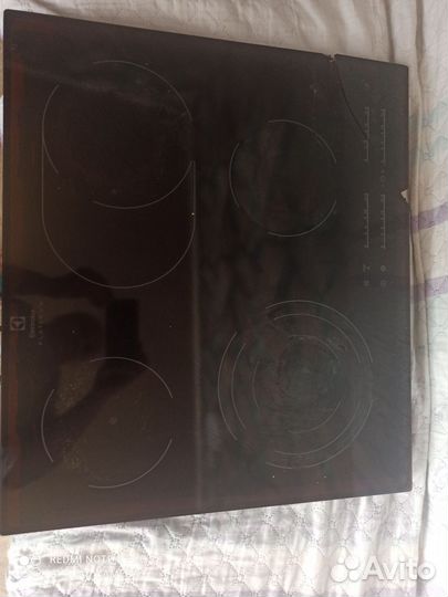 Варочная панель электрическая electrolux