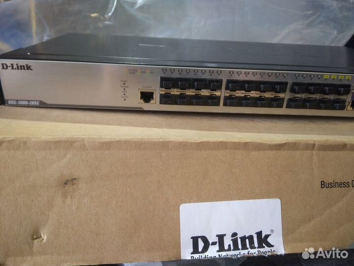 Коммутатор D-Link DGS - 3000-28SC