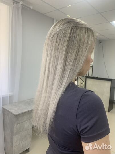 Модель на однотонное и сложное окрашивание