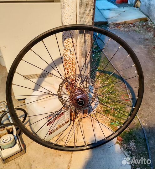 Колесо переднее 26 под 20 ось