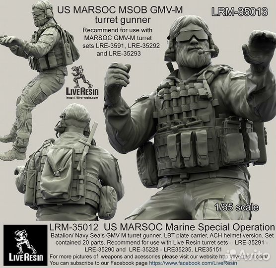 Дополнение к моделям Live Resin LRM35013 1/35