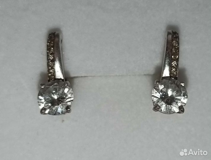 Серьги серебро 925