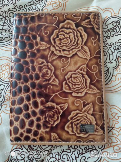 Обложка для паспорта натуральная кожа