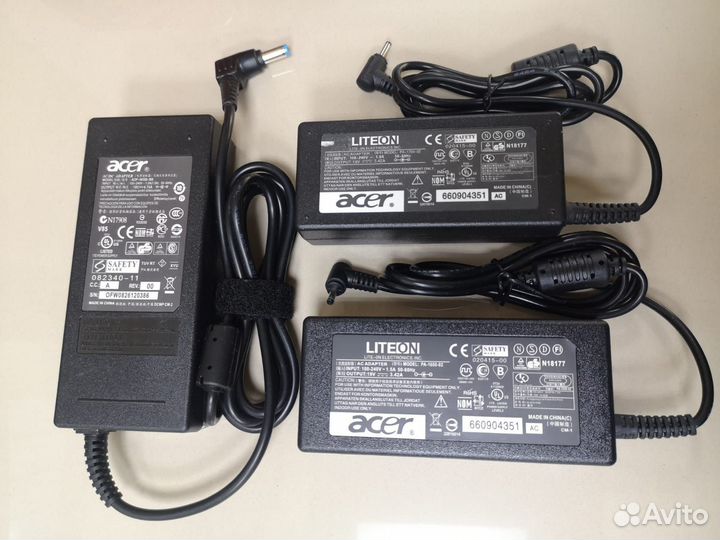 Блоки питания (зарядки) для ноутбуков