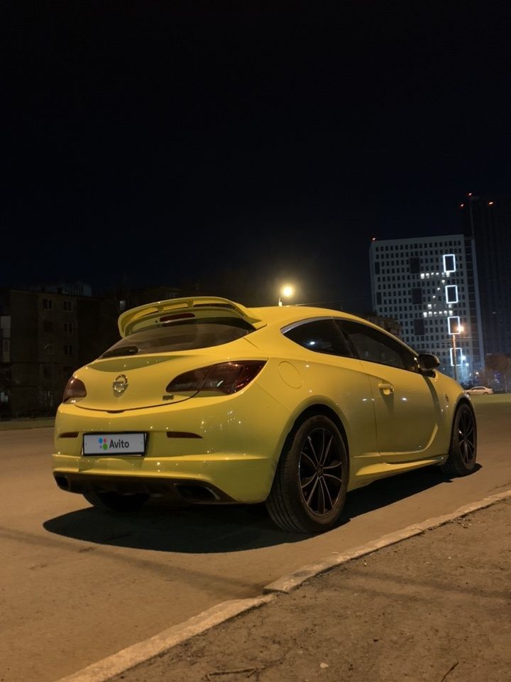 Opel Astra OPC: фото из отзыва
