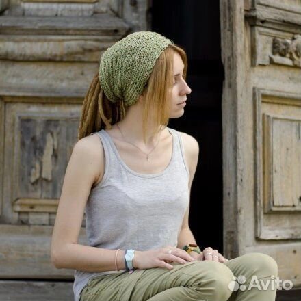 Повязка на голову, снуд