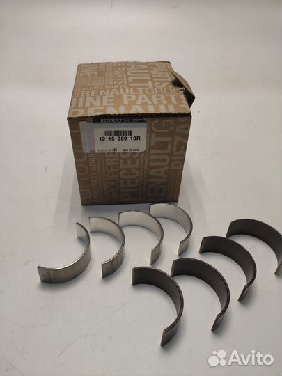 Комп вкладышей шатунных Renault 121508910R