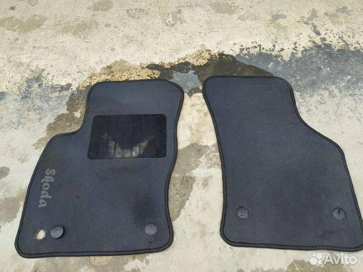 Коврики текстильные Шкода Октавия А7