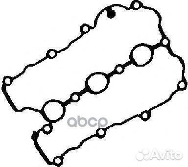 Прокладка клапанной крышки 4-6 цилиндр VAG A6 B