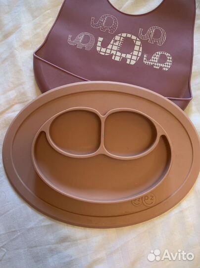 Детская посуда из безопасного силикона