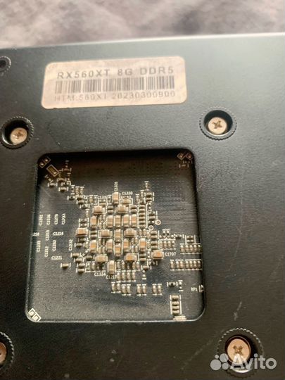 Видео карта RX 560 XT 8 гб ддр5