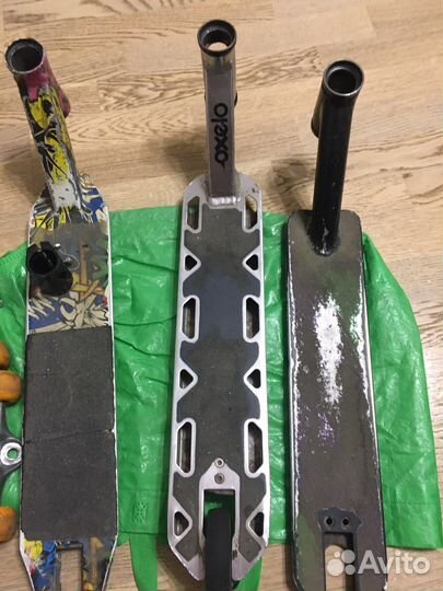 Запчасти на трюковой самокат