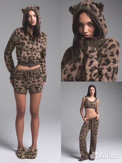 Skims Cozy Leopard домашняя коллекция