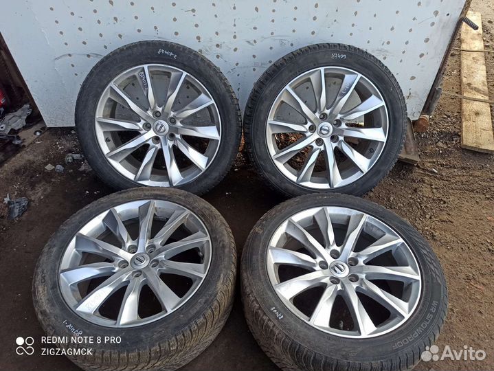 Комплект летних колес r18