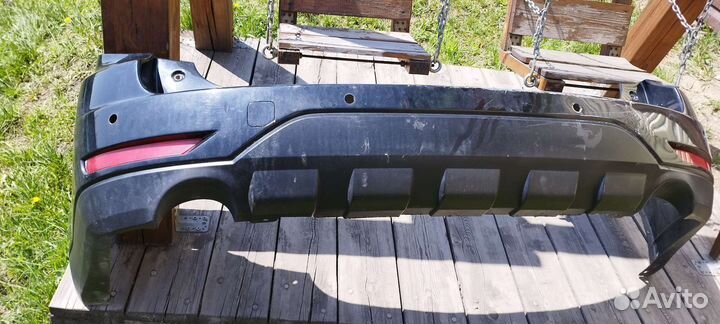 Задний бампер subaru forester sh б/у