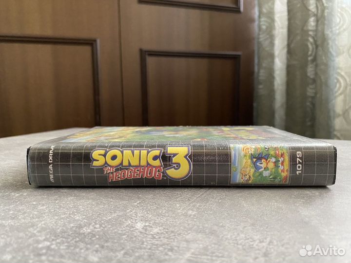 Sonic The Hedgehog 3 Sega стародел биг бокс