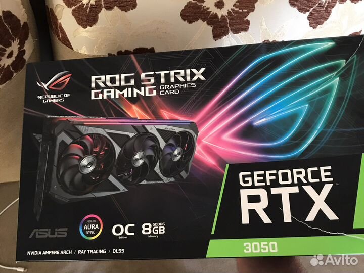 Asus rog strix rtx 3050 oc edition 8 gb