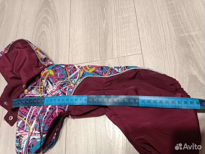 Зимний комбинезон для маленькой собаки