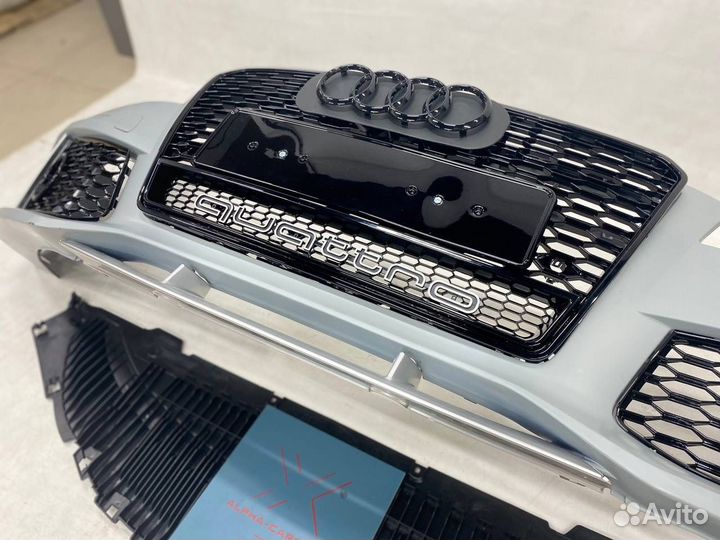 Бампер передний Audi A7 C7 дорест RS7 стиль