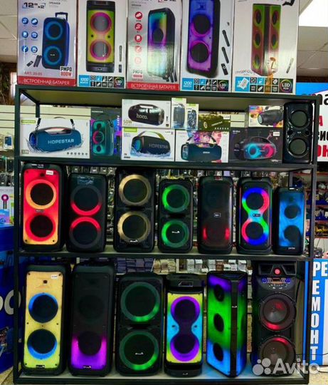 Большая блютуз колонка портативная