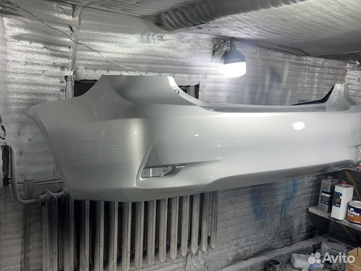 Задний бампер тойота королла е151