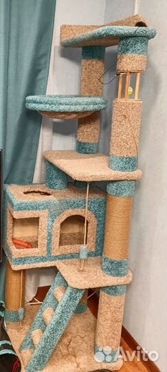 Игровой комплекс домик для кошек