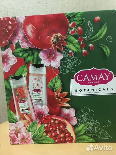 Подарочный набор Camay Botanicals, Гели для душа
