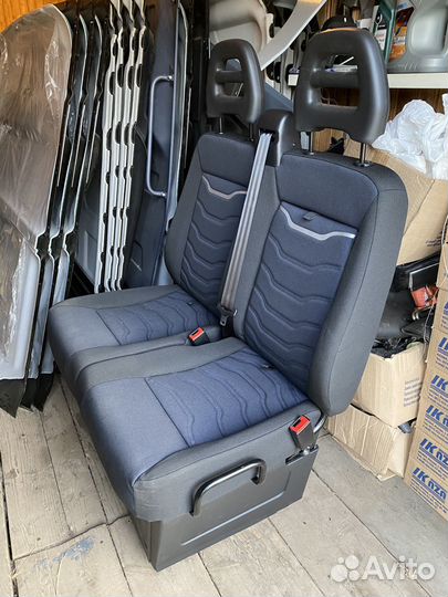 Сиденье с ящиком 2-х местное Iveco Daily