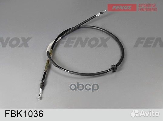 Трос стояночного тормоза FBK1036 fenox