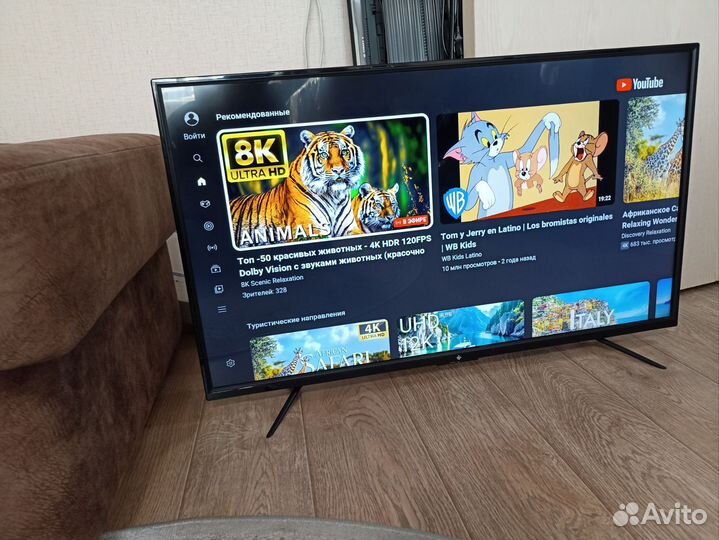 Телевизор Dexp 39 дюймов 100 см SMART TV Wi-Fi HD