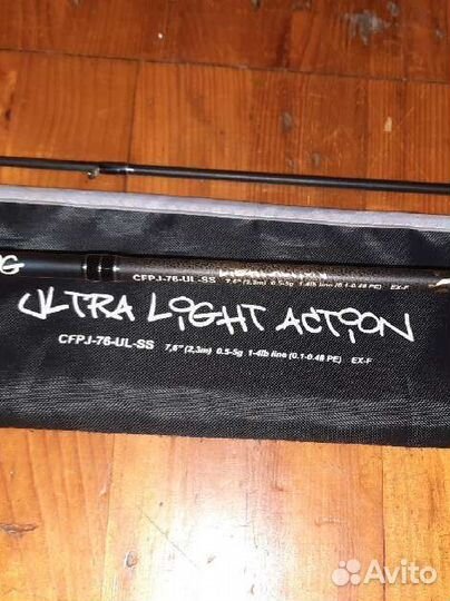 Спиннинг crazy fish perfect jig 76 ul ss